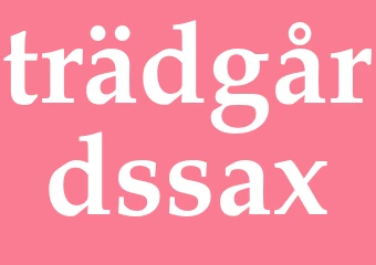 Synonym trädgårdssax