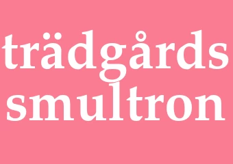 Synonym trädgårdssmultron
