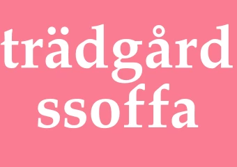 Synonym trädgårdssoffa