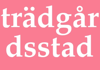 Synonym trädgårdsstad