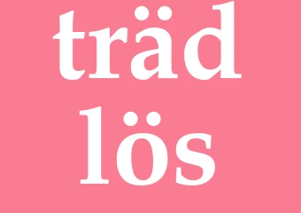 Synonym trädlös