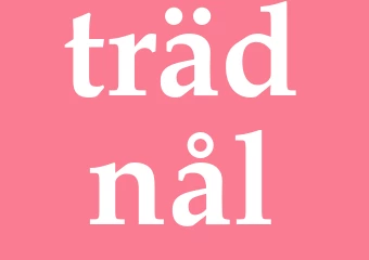 Synonym trädnål