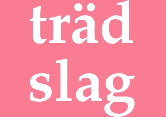 Synonym trädslag