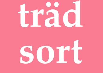 Synonym trädsort