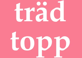 Synonym trädtopp