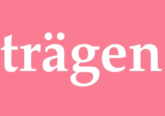 Synonym trägen