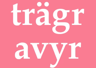 Synonym trägravyr