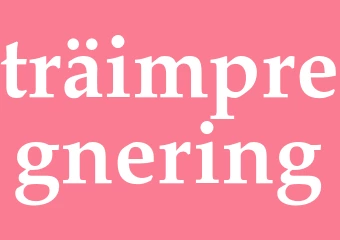 Synonym träimpregnering