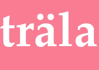 Synonym träla