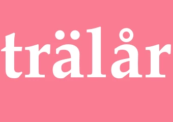 Synonym trälår
