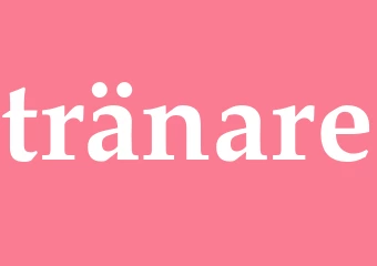 Synonym tränare