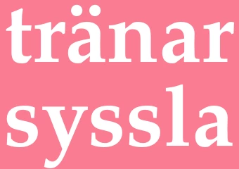 Synonym tränarsyssla