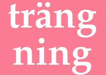 Synonym trängning