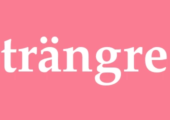 Synonym trängre