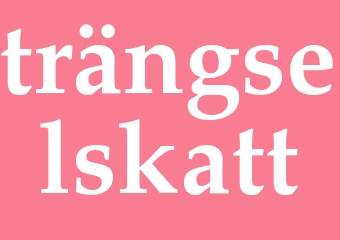 Synonym trängselskatt