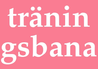 Synonym träningsbana
