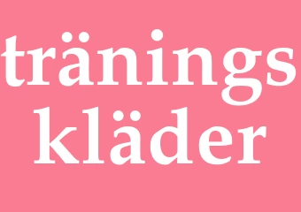 Synonym träningskläder