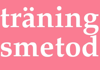 Synonym träningsmetod
