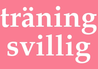 Synonym träningsvillig