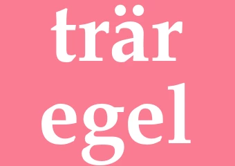 Synonym träregel