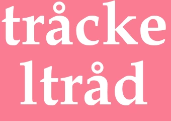 Synonym tråckeltråd