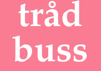 Synonym trådbuss
