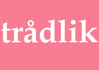 Synonym trådlik