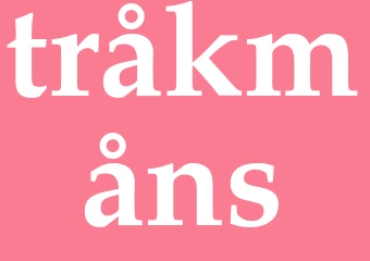 Synonym tråkmåns