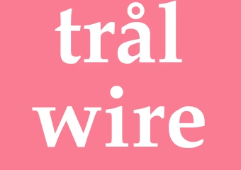 Synonym trålwire