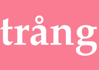 Synonym trång