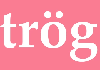 Synonym trög