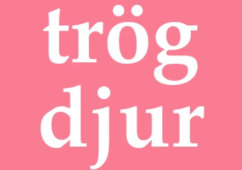 Synonym trögdjur