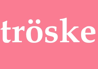 Synonym tröske