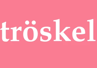 Synonym tröskel