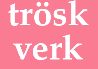 Synonym tröskverk