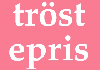 Synonym tröstepris