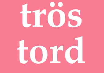 Synonym tröstord