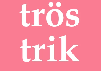 Synonym tröstrik