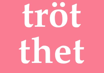 Synonym trötthet