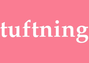 Synonym tuftning