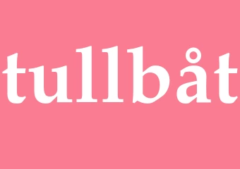 Synonym tullbåt