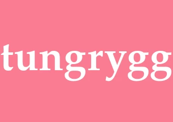 Synonym tungrygg