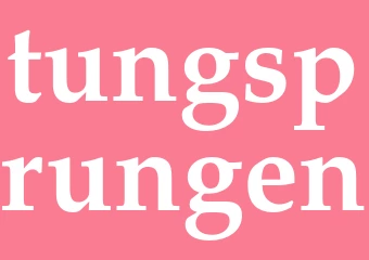 Synonym tungsprungen
