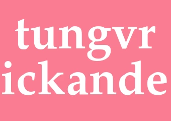 Synonym tungvrickande