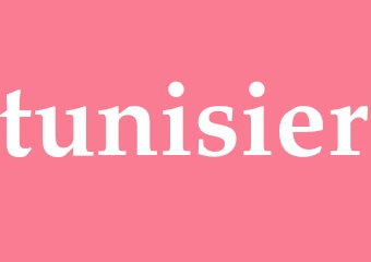 Synonym tunisier