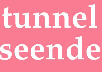 Synonym tunnelseende
