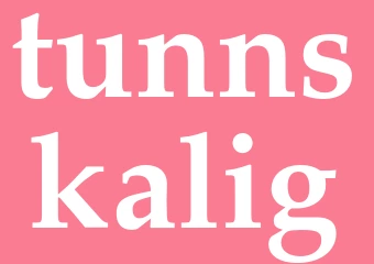 Synonym tunnskalig
