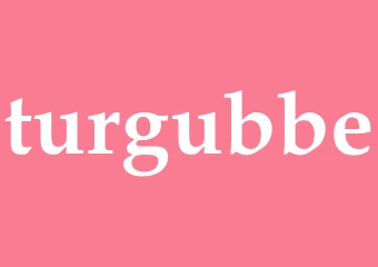 Synonym turgubbe