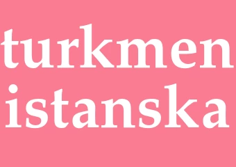 Synonym turkmenistanska