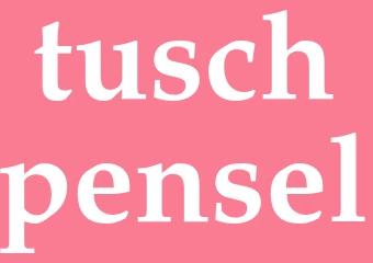 Synonym tuschpensel